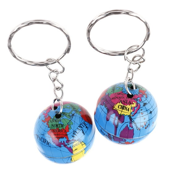 LOT OF 144 Globe Key Chains Keychains Earth Day Planet Key Ring RM1748 LOT OF 144 Globe Key Chains Keychains Earth Day Planet Key Ring RM1748